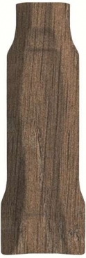 Бордюр Kerama Marazzi Угол внутренний Тровазо коричневый светлый матовый SG7325/AGI 2,4x8 матовый