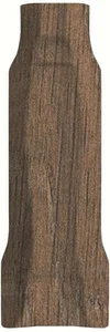 Бордюр Kerama Marazzi Угол внутренний Тровазо коричневый светлый матовый SG7325/AGI 2,4x8 матовый