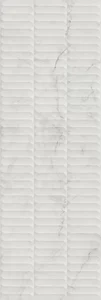 Плитка Kerama Marazzi Тубкаль KM3090B0160R Белый глянцевая Структура Обрезной 30x89,5