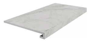 Ступень Kerama Marazzi Тубкаль KM6060G0321RGCF Фронтальная Клееная Белый матовая Обрезной 33x60