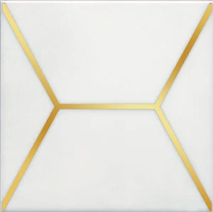 Декоративный элемент Kerama Marazzi Витраж Белый OP/A181/17063 15x15 глянцевый