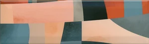 Декоративный элемент Kerama Marazzi Закат Os/A02/9010 8,5x28,5 глянцевый