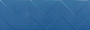Плитка Керамин Танага 2Д Синий 25x75 сатинированная
