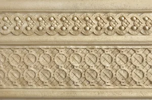 Бордюр Kerasol Travertino Antico Sand Zocalo 16,5x25 матовый