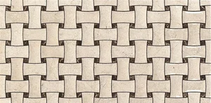 Декоративный элемент Keratile Basket Adonis Crema 25x50 глянцевый