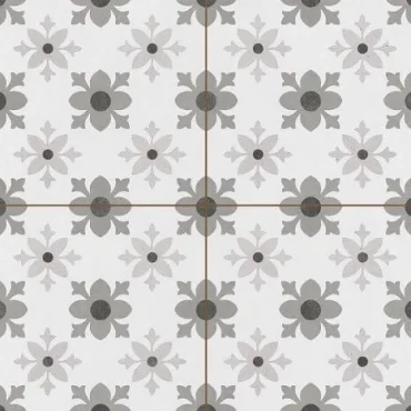 Плитка Керлайф Hydraulic Lys Silver 45x45 матовая