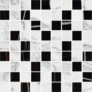 Мозаика Kerranova Marble Trend K-1000(1004)/MR/m22 30x30 матовая