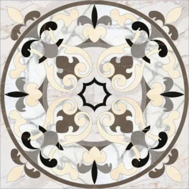 Панно Kerranova Marble Trend K-1002/LR/d03-cut 120x120 лаппатированное