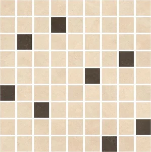 Мозаика Kerranova Marble trend K-1003(1002)/LR(MR)/m21 30x30 лаппатированная