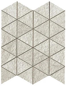 Мозаика Atlas Concorde Italy Klif White Triangles AN7G 28x33 матовая