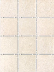 Плитка Kerama Marazzi Караоке беж, полотно из 12 частей 9,9х9,9 1221T 30x40 глянцевая