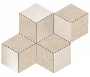 Мозаика Atlas Concorde Italy Kone Beige Mosaico Esagono AUN2 30x35 матовая