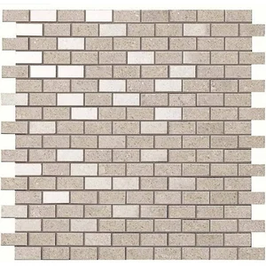 Мозаика Atlas Concorde Italy Kone Silver Mosaico Brick AUOL 30,4x30,4 матовая