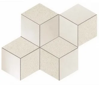 Kone White Mosaico Esagono AUN1