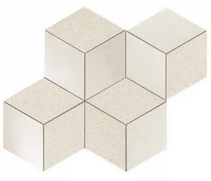 Мозаика Atlas Concorde Italy Kone White Mosaico Esagono AUN1 30x35 матовая