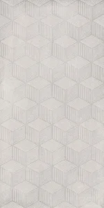 Декоративный элемент Kronos Prima Materia Cemento Esagono 8206 60x120 матовый