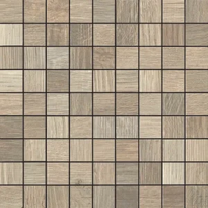 Мозаика Kronos Wood Side Oak Mosaico 6551 30x30 матовая