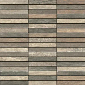 Мозаика Kronos Wood Side Wood Medium Mosaico 6617 30x30 матовая