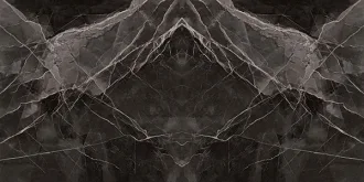 Black Calacatta Book Match Kristal Rectified Parlak Nano