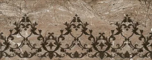 Декоративный элемент Kutahya Talya Brown Luks Decor Rektifiye 30x75 глянцевый