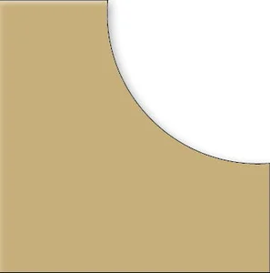 Декоративный элемент La Diva Tamara QuadratoXCerchio Senape 30.30QDRCRCGRS-Sen 30x30 матовый
