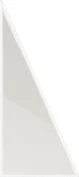 Плитка La Diva Veronica Triangolo Dx Liscia A Panna Lucido 4x9 глянцевая