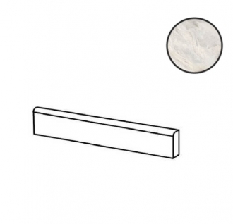 Battiscopa Deep Stone White Nat Ret 204077