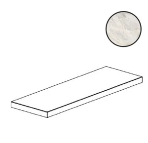 Ступень La Fabbrica AVA Deep Stone Ang. Gradino Costa Retta Dx White Nat Ret 204092 33x120 натуральная