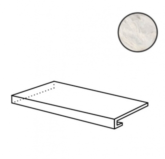 Deep Stone Gradino Costa Retta White Lap Ret 204122