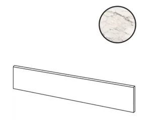 Бордюр La Fabbrica AVA Marmi Siciliani Battiscopa Breccia Capraia Nat Ret 274501 6,5x120 натуральный