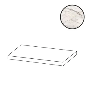 Ступень La Fabbrica AVA Marmi Siciliani Gradino Costa Retta DX Breccia Capraia Nat Ret 274611 33x120 натуральная