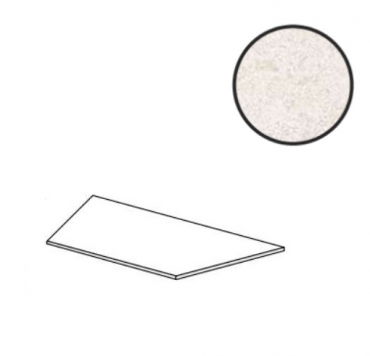Ступень La Fabbrica Velaris Gradone Costa Toro SX Bianco Nat Ret R11 20mm 263772 50x100 противоскользящая