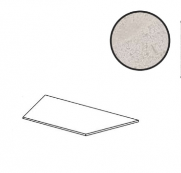Ступень La Fabbrica Velaris Gradone Costa Toro SX Grigio Nat Ret R11 20mm 263774 50x100 противоскользящая