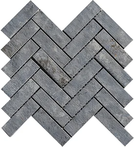 Мозаика La Fabbrica AVA Artile Spina Di Pesce Ocean Blue 156306 30x30 матовая