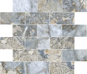 Мозаика La Fabbrica AVA Gemstone Muretto Ocean Nat 179131 30x30 натуральная