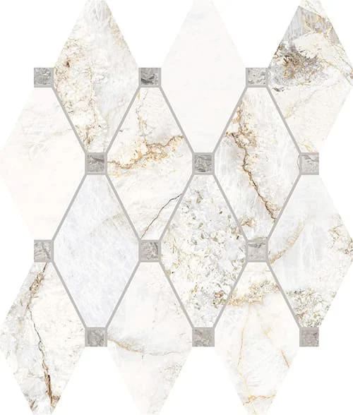Мозаика La Fabbrica AVA Gemstone Octagone Natural Lap 179142 30x30 лаппатированная