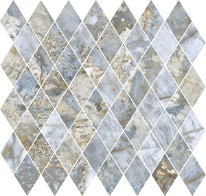 Мозаика La Fabbrica AVA Gemstone Rombo Ocean Lap 179151 30x30 лаппатированная