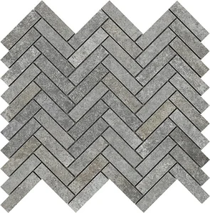 Мозаика La Fabbrica AVA Jungle Stone Spina Di Pesce Silver 154301 30x30 матовая
