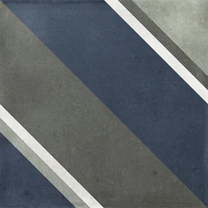 Декоративный элемент La Fabbrica AVA Small Trend Diagonal Navy 180239 10x10 матовый