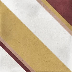 Декоративный элемент La Fabbrica AVA Small Trend Diagonal Ocher 180235 10x10 матовый