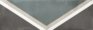 Декоративный элемент La Fabbrica AVA Small Trend Rhombus Black 180214 6,5x20 матовый