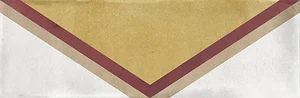 Декоративный элемент La Fabbrica AVA Small Trend Rhombus Ocher 180216 6,5x20 матовый