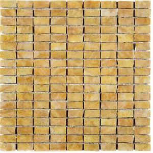 Мозаика La Moderna Meteora Gold 1,5х3 30x30 матовая