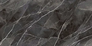 Керамогранит Laminam Diamond Calacatta Black Bocciardato LAMF011502_IT 120x300 полированный