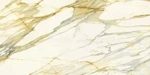 Керамогранит Laminam I Naturali Calacatta Mediceo Lucidato B.M. Face A LAMFFM0239_IT 160x320 полированный