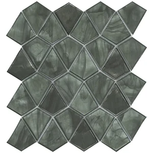 Мозаика L'Antic Colonial 100244172 Aqua Green 26,2x29 G-131 полированная