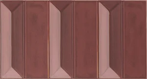 Плитка L'Antic Colonial 100383696 BLUR Colonial Blur Garnet 16,15x30 G-231 рельефная