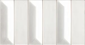 Плитка L'Antic Colonial 100383700 BLUR Colonial Blur White 16,15x30 G-231 рельефная
