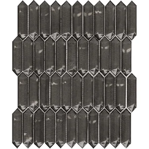 Мозаика L'Antic Colonial Crystal Black L244009731 29,5x34,5 глянцевая