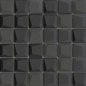 Мозаика L'Antic Colonial Effect Square Black L244007371 30x30 матовая